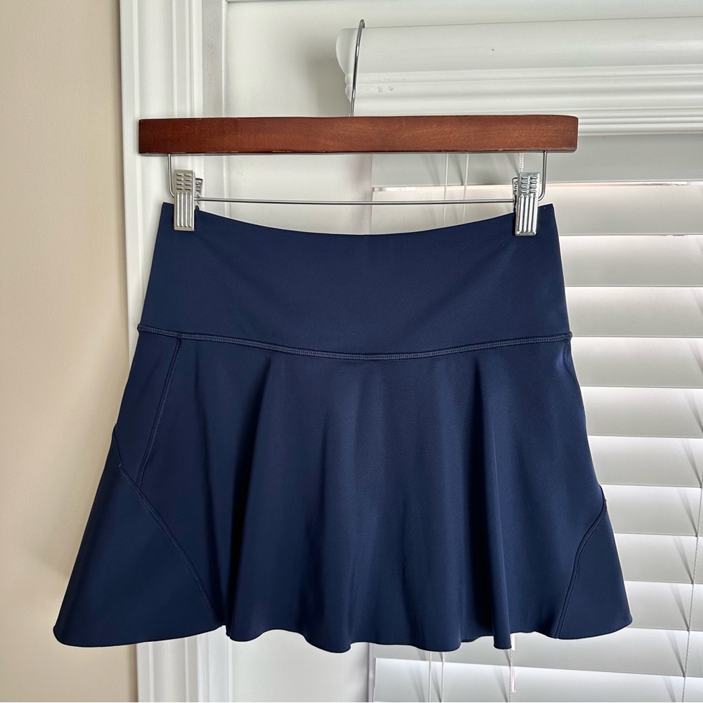 Athleta Ace Tennis Skort 13.5” Navy